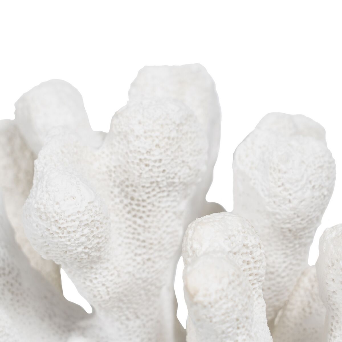 Figurine Décorative Blanc Corail 19 x 14 x 11 cm